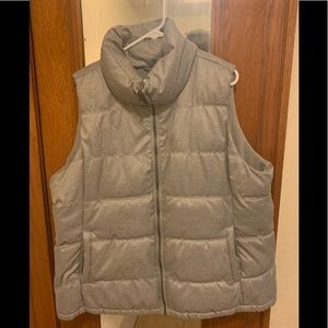 Old navy flannel vest